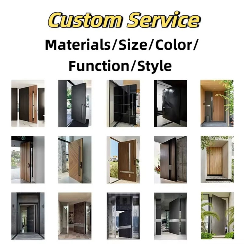 Aluminum metal safety door